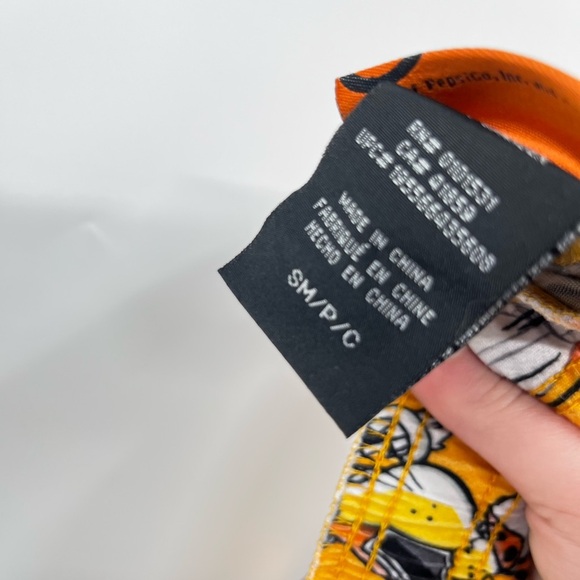 Cheetos Pajama Pants Unisex Small Stretch Lounge Chester Orange - Picture 9 of 11